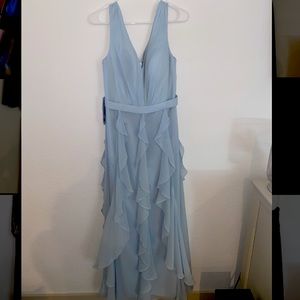 Mist Azazie Dress
